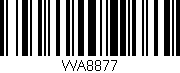 Código de barras (EAN, GTIN, SKU, ISBN): 'WA8877'