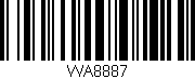 Código de barras (EAN, GTIN, SKU, ISBN): 'WA8887'