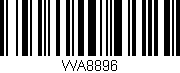 Código de barras (EAN, GTIN, SKU, ISBN): 'WA8896'