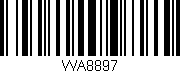 Código de barras (EAN, GTIN, SKU, ISBN): 'WA8897'