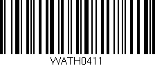 Código de barras (EAN, GTIN, SKU, ISBN): 'WATH0411'