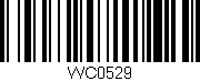 Código de barras (EAN, GTIN, SKU, ISBN): 'WC0529'