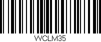 Código de barras (EAN, GTIN, SKU, ISBN): 'WCLM35'