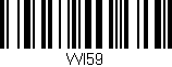 Código de barras (EAN, GTIN, SKU, ISBN): 'WI59'