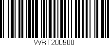 Código de barras (EAN, GTIN, SKU, ISBN): 'WRT200900'