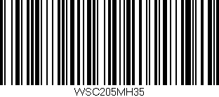 Código de barras (EAN, GTIN, SKU, ISBN): 'WSC205MH35'