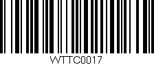Código de barras (EAN, GTIN, SKU, ISBN): 'WTTC0017'