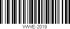 Código de barras (EAN, GTIN, SKU, ISBN): 'WWE-2019'