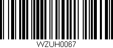 Código de barras (EAN, GTIN, SKU, ISBN): 'WZUH0067'