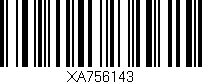 Código de barras (EAN, GTIN, SKU, ISBN): 'XA756143'