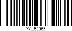 Código de barras (EAN, GTIN, SKU, ISBN): 'XAL53065'