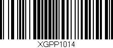 Código de barras (EAN, GTIN, SKU, ISBN): 'XGPP1014'