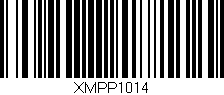 Código de barras (EAN, GTIN, SKU, ISBN): 'XMPP1014'