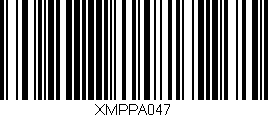Código de barras (EAN, GTIN, SKU, ISBN): 'XMPPA047'