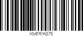 Código de barras (EAN, GTIN, SKU, ISBN): 'XMPPA075'