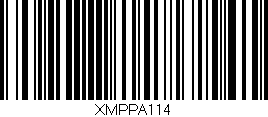 Código de barras (EAN, GTIN, SKU, ISBN): 'XMPPA114'