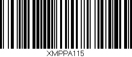 Código de barras (EAN, GTIN, SKU, ISBN): 'XMPPA115'