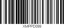 Código de barras (EAN, GTIN, SKU, ISBN): 'XMPPD099'