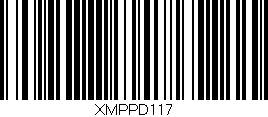 Código de barras (EAN, GTIN, SKU, ISBN): 'XMPPD117'