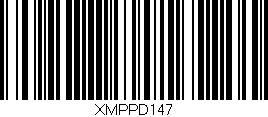 Código de barras (EAN, GTIN, SKU, ISBN): 'XMPPD147'