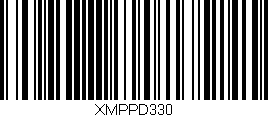 Código de barras (EAN, GTIN, SKU, ISBN): 'XMPPD330'