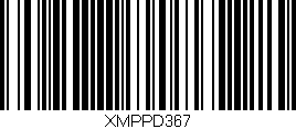 Código de barras (EAN, GTIN, SKU, ISBN): 'XMPPD367'