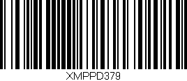 Código de barras (EAN, GTIN, SKU, ISBN): 'XMPPD379'