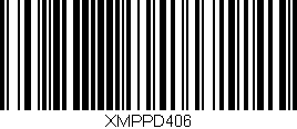 Código de barras (EAN, GTIN, SKU, ISBN): 'XMPPD406'