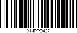 Código de barras (EAN, GTIN, SKU, ISBN): 'XMPPD427'