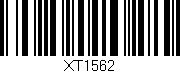 Código de barras (EAN, GTIN, SKU, ISBN): 'XT1562'