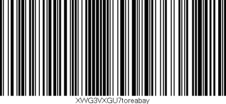 Código de barras (EAN, GTIN, SKU, ISBN): 'XWG3VXGU7toreabay'