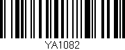 Código de barras (EAN, GTIN, SKU, ISBN): 'YA1082'