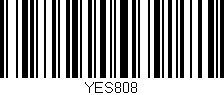 Código de barras (EAN, GTIN, SKU, ISBN): 'YES808'