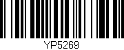 Código de barras (EAN, GTIN, SKU, ISBN): 'YP5269'