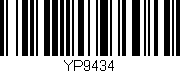 Código de barras (EAN, GTIN, SKU, ISBN): 'YP9434'