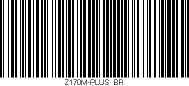 Código de barras (EAN, GTIN, SKU, ISBN): 'Z170M-PLUS/BR'