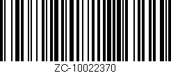 Código de barras (EAN, GTIN, SKU, ISBN): 'ZC-10022370'