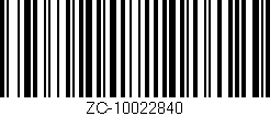 Código de barras (EAN, GTIN, SKU, ISBN): 'ZC-10022840'