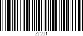 Código de barras (EAN, GTIN, SKU, ISBN): 'Zj-201'