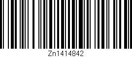 Código de barras (EAN, GTIN, SKU, ISBN): 'Zn1414842'