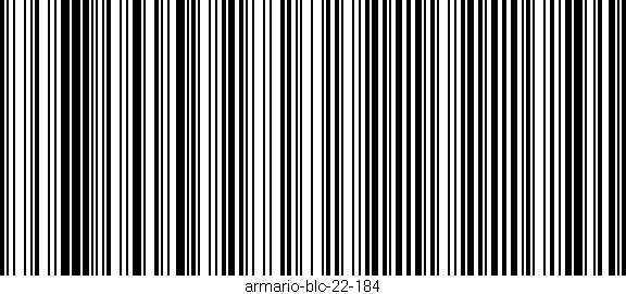 Código de barras (EAN, GTIN, SKU, ISBN): 'armario-blc-22-184'