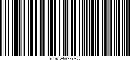 Código de barras (EAN, GTIN, SKU, ISBN): 'armario-bmu-27-06'