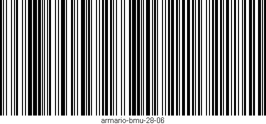 Código de barras (EAN, GTIN, SKU, ISBN): 'armario-bmu-28-06'