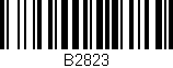 Código de barras (EAN, GTIN, SKU, ISBN): 'b2823'