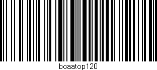 Código de barras (EAN, GTIN, SKU, ISBN): 'bcaatop120'