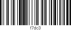Código de barras (EAN, GTIN, SKU, ISBN): 'f7dc3'