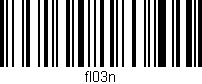 Código de barras (EAN, GTIN, SKU, ISBN): 'fl03n'
