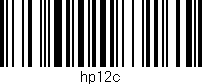 Código de barras (EAN, GTIN, SKU, ISBN): 'hp12c'