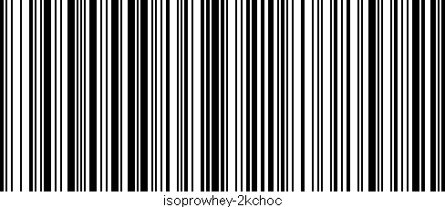 Código de barras (EAN, GTIN, SKU, ISBN): 'isoprowhey-2kchoc'