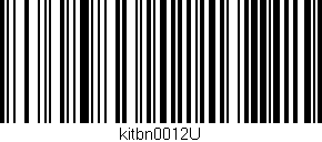 Código de barras (EAN, GTIN, SKU, ISBN): 'kitbn0012U'